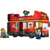 Image de Lego City - Le Bus Rouge À Deux Étages - 60407 Rouge