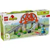 Image de Lego Duplo - Set D'extension : Les Rails Et Le Pont Du Train - 10426 Multicolore