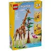Image de Lego Creator - Les Animaux Sauvages Du Safari - 31150 Multicolore