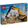 Image de Lego City - La Pelleteuse De Chantier Jaune - 60420 Multicolore