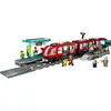 Image de Lego City - Le Tramway Et La Station Du Centre-ville - 60423 Multicolore
