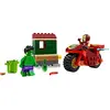 Image de Iron Man Avec Une Moto Et Hulk 76287 Multicolore