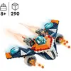 Image de Lego Marvel - Le Vaisseau Spatial De Rocket Contre Ronan - 76278 Multicolore