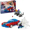 Image de La Voiture De Course De Spider-man Contre Le Bouffon Vert Venomisé 76279 Multicolore