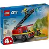 Image de Lego City - Camion De Pompiers Avec Échelle - 60463 Multicolore