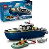 Image de Lego City - La Course-poursuite En Bateau De Police - 60456 Multicolore