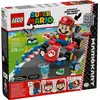 Image de Lego Super Mario - Mario Kart - Lego Mario Interactif Et Kart Standard - 72043 Multicolore