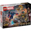 Image de Lego Marvel - Avengers : Endgame Thor Contre Chitauri - 76322 Multicolore