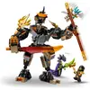 Image de Ninjago La Mission Du Robot Cole Et Du Dragon Zane 71854 Multicolore