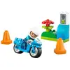 Image de Duplo La Moto De Police Bleue 10471 Multicolore
