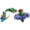 Image de Ninjago Nya Contre La Toupie Du Monstre Mutant 71849 Multicolore