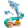 Image de Creator 3-en-1 Animaux Marins Les Beaux Dauphins 31385 Multicolore