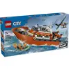 Image de Lego 60504 - Bateau Et Hélicoptère Des Gardes-côtes City Multicolore