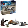 Image de Star Wars Le Speeder Bike Du Mandalorien Et Grogu 75436 Multicolore