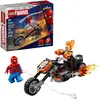 Image de Marvel Spider-man Et Sa Moto Contre Ghost Rider 76335 Multicolore