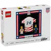 Image de Lego Editions 43033 Maillot 2026 De L'équipe Nationale Américaine De Foot Multicolore