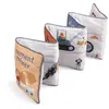 Image de Livre D'activités En Tissu Busy Builders Bleu & Gris