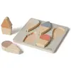 Image de Puzzle Glace En Bois Beige