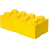 Image de Brique De Rangement Lego 8 Tenons   Conteneur Empilable Jaune   À Partir De 3 Ans Multicolore