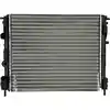 Image de NISSENS 63809 Radiateur du moteur Aluminium, ailettes jointes mécaniquement, sans vase d'expansion, sans joint d'étanchéite
