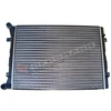 Image de NISSENS 65014 Radiateur du moteur Aluminium, ailettes jointes mécaniquement, sans vase d'expansion, avec joints