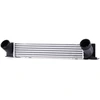 Image de NISSENS 96725 Intercooler ** FIRST FIT ** avec raccords rapides, Raccord à gauche, coudé