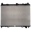 Image de NISSENS 66859 Radiateur du moteur Aluminium, ailettes jointes mécaniquement, sans vase d'expansion, avec joints