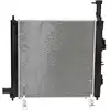 Image de NISSENS 606865 Radiateur du moteur Aluminium, Grille de radiateur soudée, sans vase d'expansion, avec joints