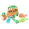 Image de Set De Plage & Jardin - 6 Pièces Voiture En Paille De Blé Multicolore