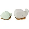 Image de Jouet De Bain Baleine Et Tortue - Sauge Multicolore