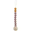 Image de Attache Tétine En Caoutchouc 100% Naturel Tan Beige Multi-coloured