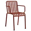 Image de Hay PALISSADE ARMREST IRON RED