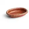Image de Hay BARRO OVAL DISH Small Natural with stripes