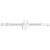 Image de TRISCAN 8150 43155 Flexible De Frein