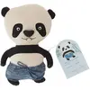 Image de Peluche En Coton Et Polyester Bleu