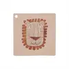 Image de Set De Table En Silicone Mini Marron