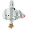 Image de Peluche Musicale À Suspendre Baleine Rose Wally Bleu, Blanc, Jaune
