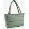 Image de Sac à langer fourre-tout matelassé vert