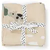 Image de Lot De Langes Bébé En Coton Bio   Doux, Absorbants Et Pratiques Pour Le Quotidien Sable