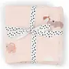 Image de Lot De Langes Bébé En Coton Bio   Doux, Absorbants Et Pratiques Pour Le Quotidien Rose