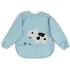 Image de Bavoir à manches avec poche bébé Done by Deer Tiny farm Bleu TU 1353732