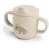 Image de Tasse à bec à 2 anses en silicone bébé Done by Deer Celebration Beige 120 ml 1469639