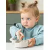 Image de Coffret premier repas ventouse sable