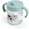 Image de Tasse à bec à 2 anses bébé Done by Deer Tiny farm Bleu 260 ml 1466612