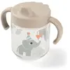 Image de Tasse à bec à 2 anses bébé Done by Deer Celebration Beige 260 ml 1466639