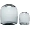 Image de Vases Hubsch Interior Dome (x2) Gris 12x13/20x21 cm 280501