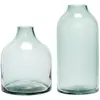 Image de Vases Hubsch Interior Modest (x2) Vert 17x21/14x28 cm 280502