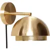 Image de Lampe murale Hubsch Interior Edge Doré 18x27 cm 990708