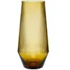 Image de Vase Hubsch Interior Ripple Jaune 9x26 cm 480802