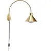 Image de Lampe murale Hubsch Interior Pipe Doré 55x40 cm/E27 990915